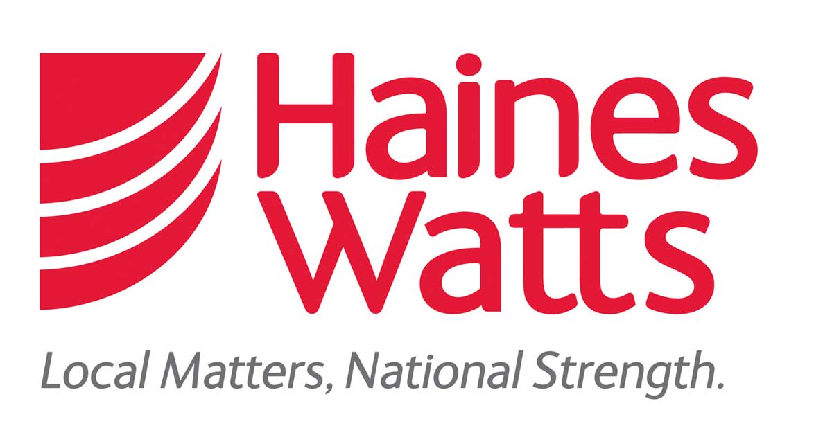 <img src="haines watts logo"  alt= "Haines watts red and white logo">