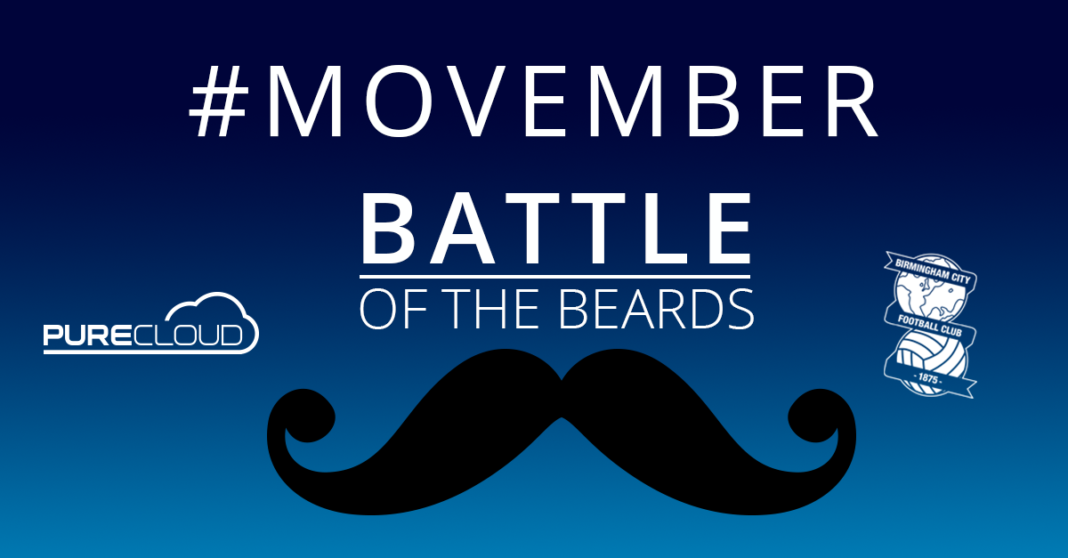 Movember is all about managing your resources, mostly your facial hair.  #Movember